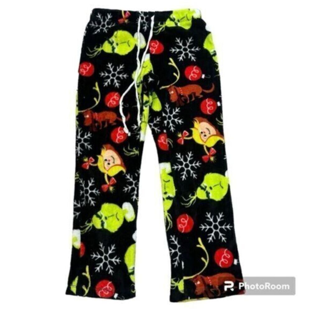 Dr. Seuss' The Grinch - Soft Fuzzy Sweatpants / Pajamas